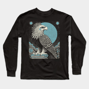 Heraldic Griffin - The Alchemical Guardian Long Sleeve T-Shirt