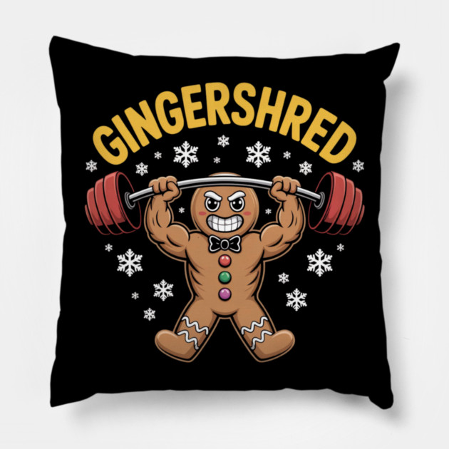 Funny-Christmas Pillow by Creatifly Graphic Tees