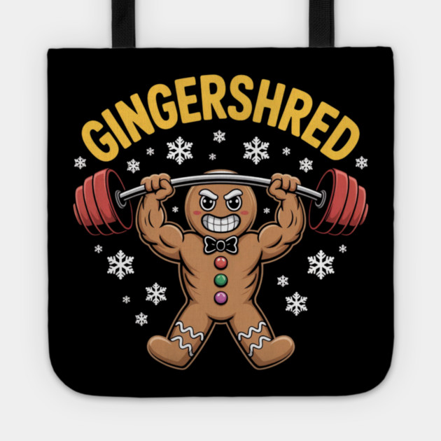 Funny-Christmas Tote by Creatifly Graphic Tees