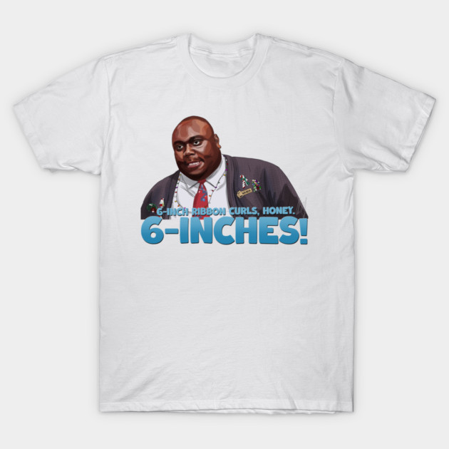 Elf: 6-Inch Ribbon Curls T-Shirt by 51Deesigns