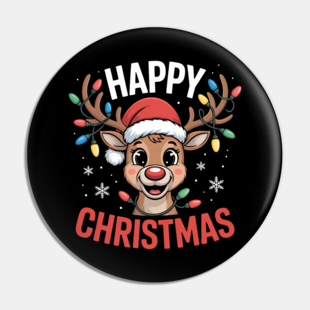 Funny-Christmas Pin by Creatifly Graphic Tees