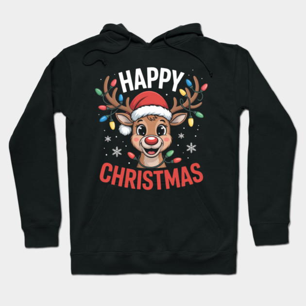 Funny-Christmas Hoodie by Creatifly Graphic Tees