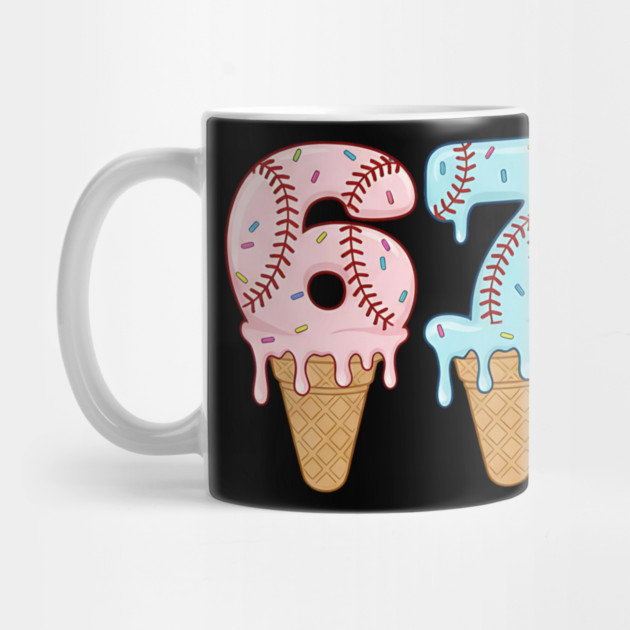 Baseball Drip Ice Cream 67 Baseball Lifestyle 101 by ArtistTee ⭐⭐⭐⭐⭐