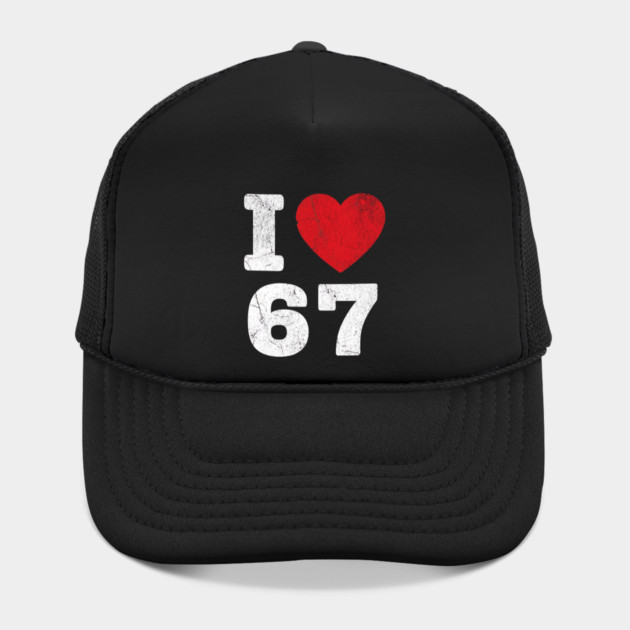 I Love 67 Funny Meme  6 7 Costume Six Seven Kids Youth Boys Gift by ArtistTee ⭐⭐⭐⭐⭐