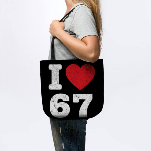 I Love 67 Funny Meme  6 7 Costume Six Seven Kids Youth Boys Gift by ArtistTee ⭐⭐⭐⭐⭐