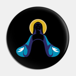 Assumption of Mary - Christian Pin