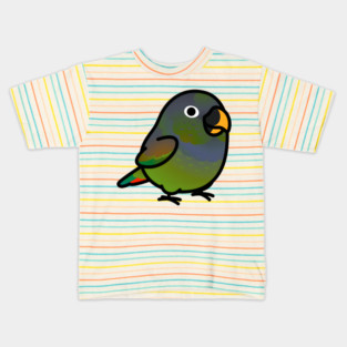 Chubby Pionus Maximilian Scaly-headed Parrot Kids T-Shirt