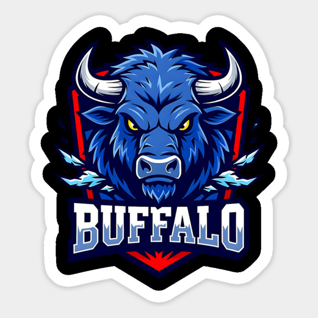 Buffalo Sports Logo Magnet by UrbanLifeApparel