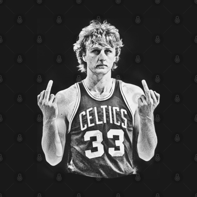 Vintage  Midle Finger larry bird 80s by Mustang Store