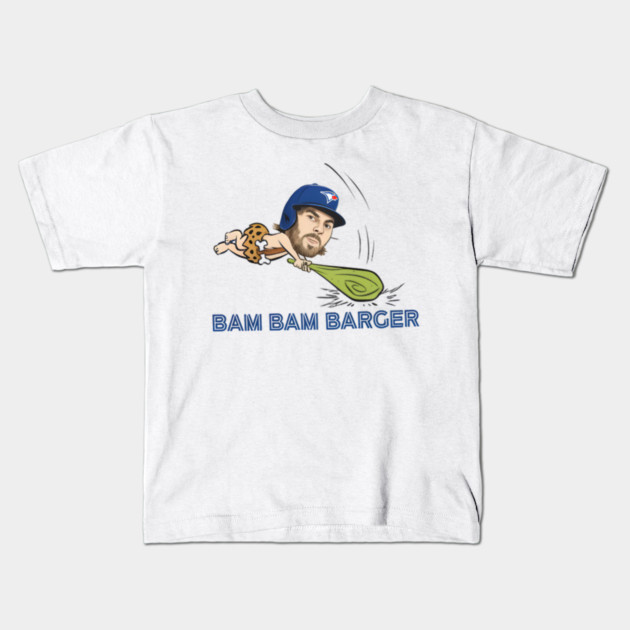 Bam Bam Barger Kids T-Shirt by DesignAura