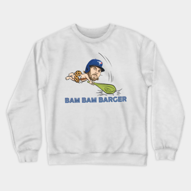 Bam Bam Barger Crewneck Sweatshirt by DesignAura