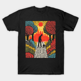 Urban Folk Art - The Quiet Custodian T-Shirt
