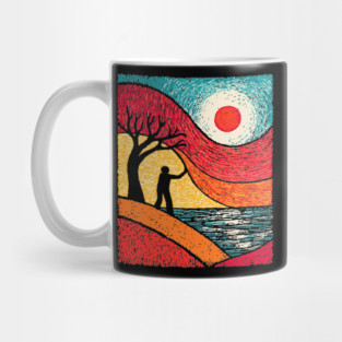 Surreal Conductor - Orchestrating the Seasons Mug
