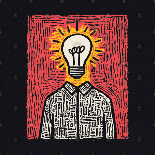 Modern Folk Art - The Anatomy of a Bright Idea by TuncGK