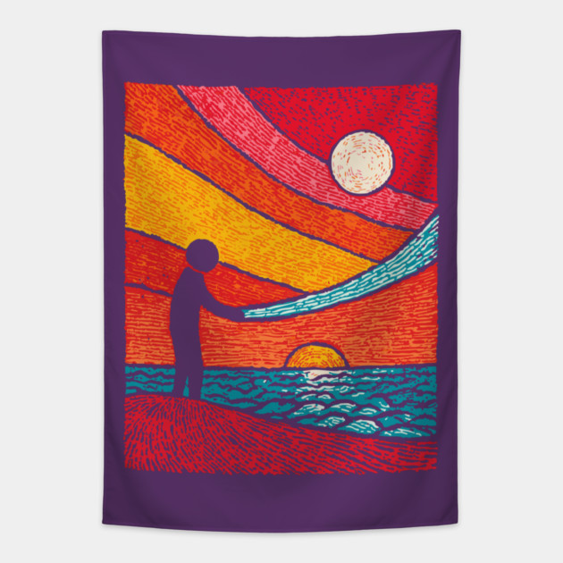 Cosmic Weaver - Mending the Fabric of the Universe Tapestry by TuncGK