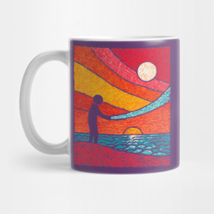 Cosmic Weaver - Mending the Fabric of the Universe Mug