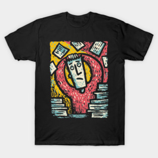 Existential Chaos - The Overwhelmed Mind T-Shirt