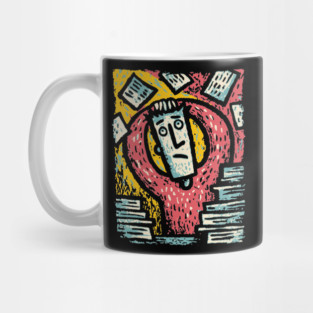 Existential Chaos - The Overwhelmed Mind Mug