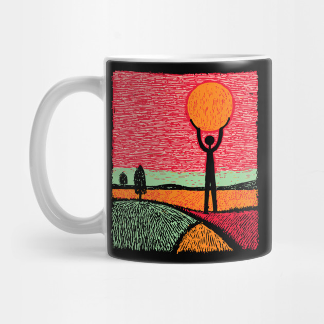 Folk Art Atlas - Carrying the Sun by TuncGK