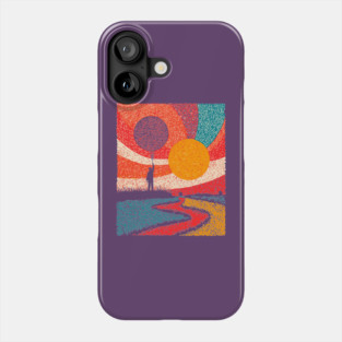 Surreal Universe - The Cosmic Balloonist Phone Case