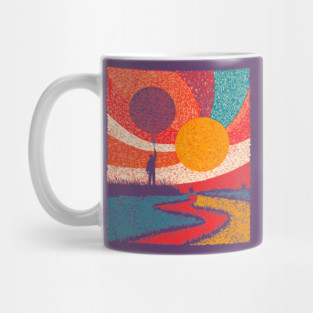 Surreal Universe - The Cosmic Balloonist Mug