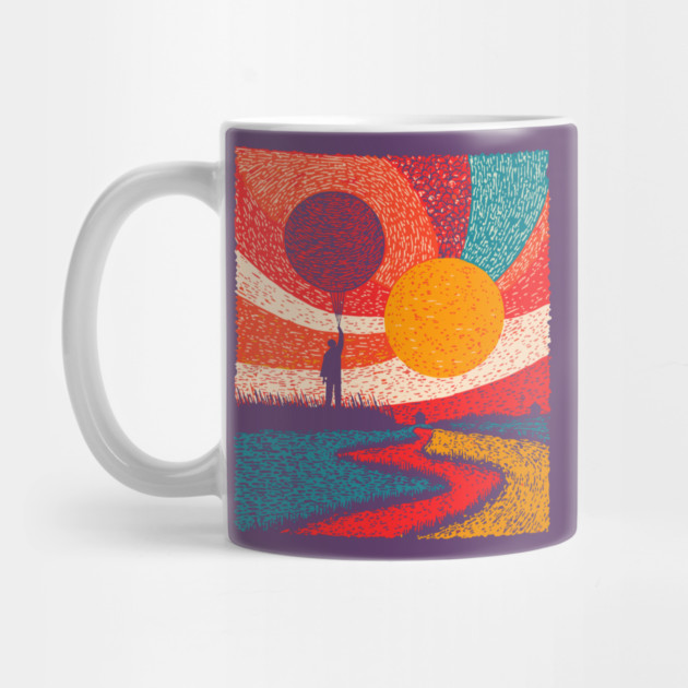 Surreal Universe - The Cosmic Balloonist by TuncGK