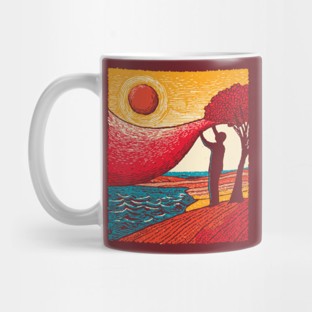 Cosmic Creator - Weaving the Fabric of Day by TuncGK