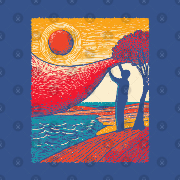 Cosmic Creator - Weaving the Fabric of Day by TuncGK