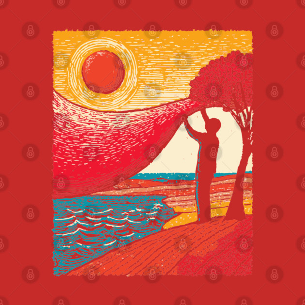 Cosmic Creator - Weaving the Fabric of Day by TuncGK