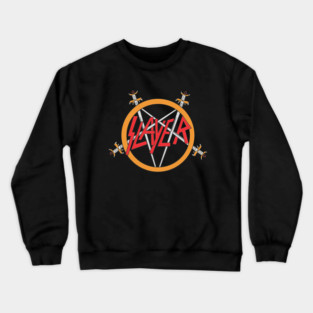 Merch New slayer Band Crewneck Sweatshirt