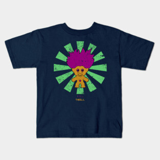 Troll Doll Retro Japanese Kids T-Shirt