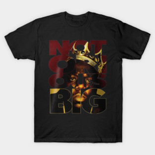 Notorious BIG Crown Pop Art Typography T-Shirt