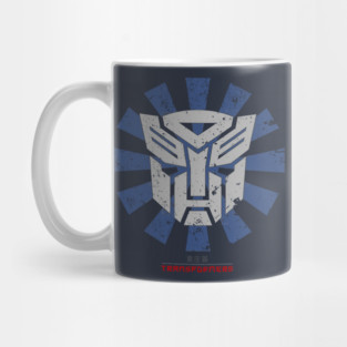 Transformers Retro Japanese Mug