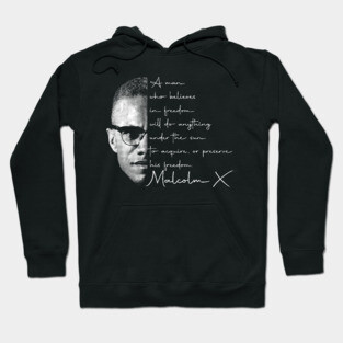Malcolm X Freedom Hoodie