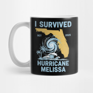OCT-224 I Survived Hurricane Melissa 2025 Tropical Storm Mug