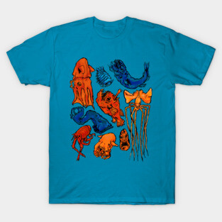 deep sea denizens T-Shirt