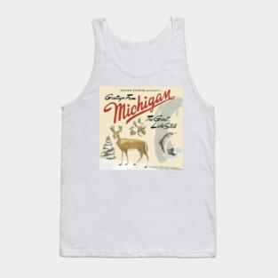 Sufjan Stevens Michigan Album 2003 Tank Top