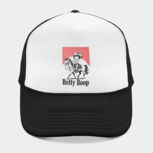 Cowgirl Betty Boop Riding Horse Marlboro Cigarettes T-shirts Hat