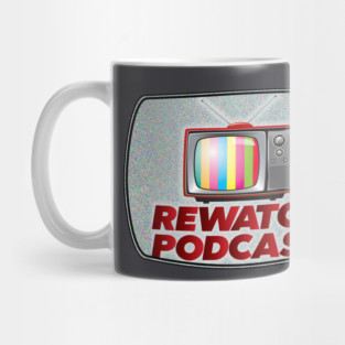 The Rewatch Podcast Logo Mug