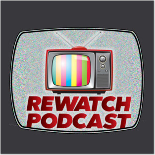 The Rewatch Podcast Logo Posters and Art