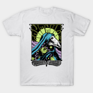 Warren Haynes Horse Skull Cosmic Reaper Psychedelic Vision T-Shirt