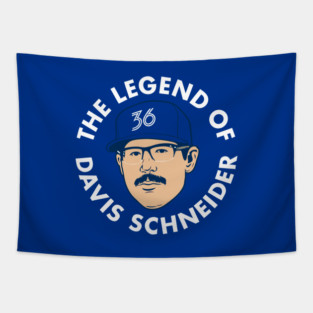 Blue Jays The Legend Of Davis Schneider Tapestry