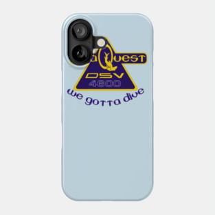 SeaQuest Front/Back design as featured on The Rewatch Podcast Phone Case