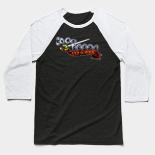 Runescape Old School Logo Baseball T-Shirt