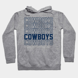 Retro Dallas Cowboys Football Helmet Vintage Hoodie