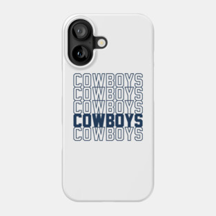 Retro Dallas Cowboys Football Helmet Vintage Phone Case