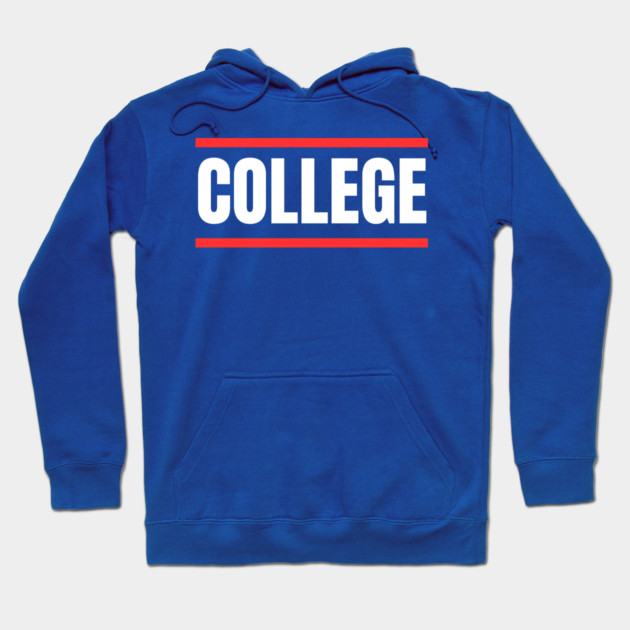 College Hoodie by Creatifly Graphic Tees