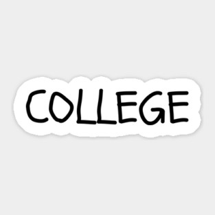 College Sticker