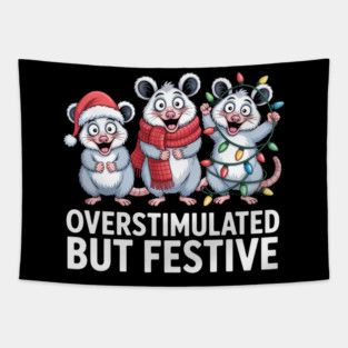 Overstimulated-But-Festive Tapestry