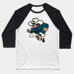 Cowboys Football Baseball T-Shirt